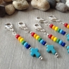 5 farbenfrohe Gastgeschenke zur Kommunion, Taufe, Firmung...