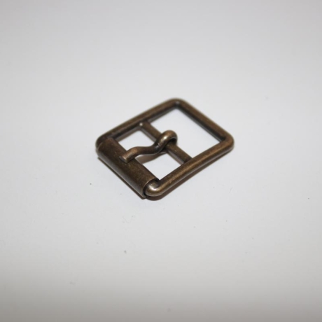 3x Schnalle 15 mm altmessing Gürtel Rollschnalle 3 Stück !! 
