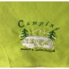 Geschirrtuch mit Spruch Camping Einzigartig - „Camping macht …“