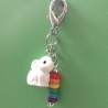 Taschenanhänger mit niedlichem Kaninchen