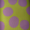 Taschenstoff Punkte limette rosa Colorful wasserabweisend