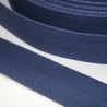 Gurtband Baumwolle 30 mm blau 1,2 mm Stärke