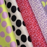 Punkte natur schwarz Colorful Collection Oxford wasserabweisend
