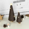 Deko Tannenbaum aus Wolle in zwei Größen ~ Weihnachtsdeko