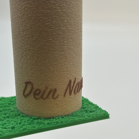 Osterhase Figur aus PLA – Osterdeko Hase stehend