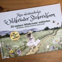 Wildkräuter Stickeralbum – Natur entdecken & Pflanzen lernen