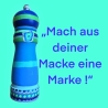 Salz- oder Pfeffermühle individuell angemalt von Miri 