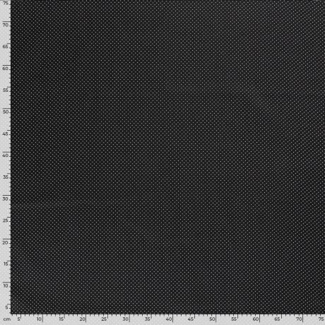 Baumwolle Druck Popeline Dots |Punkte|Öko Tex 100 |Poplin|Schwarz