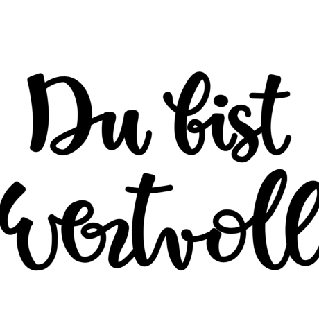 Du bist wertvoll  PDF