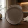 5er TerracottaUntersetzer Set  ⌀ 13 cm mit 2 cm Rand 