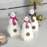 kleiner Deko Schneemann aus Stoff ~ Weihnachtsdekoration |Winter