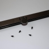 Rahmen 12 cm schwarz-silber Geldbeutel-Rahmen Metall-Rahmen