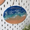 Ozean Wanddeko, Resin Art, Meer Deko zum Aufhängen,Wellen