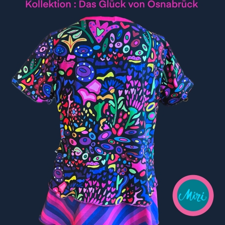 Schnittmuster Volantshirt NenaLisi 