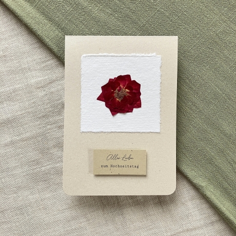 Klappkarte mit Umschlag • Alles Liebe zum Hochzeitstag