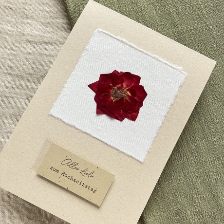 Klappkarte mit Umschlag • Alles Liebe zum Hochzeitstag
