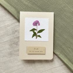 Klappkarte mit Umschlag • Danke für die schöne Zeit Abschied