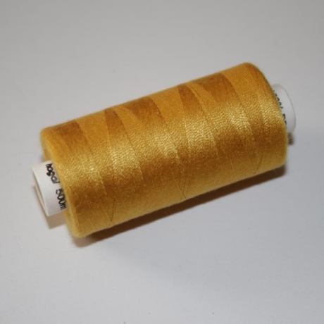 Nähgarn senfgelb 500 m - Polyester gelb RE