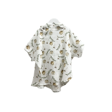 Badeponcho aus Musselin | Damen | Herren | Kinder | Öko Tex 100