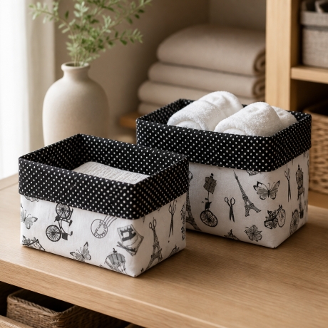 2er Set Utensilo Aufbewahrung Geschenk Unikat - 