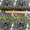 Jersey Stoff Skateboard|Meterware|Baumwolljersey|Kinderstoffe