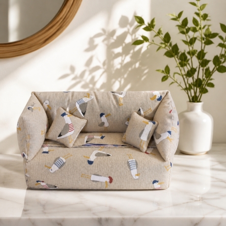 Deko-Sofa KosmetikboxSofa TaschentücherboxSofa - nette Enten