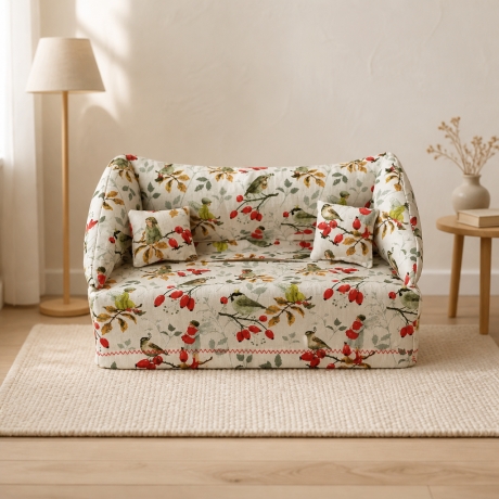 Deko-Sofa KosmetikboxSofa TaschentücherboxSofa - Elfe Hagebutte