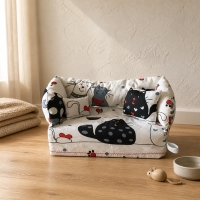 Deko-Sofa Kosmetikbox Sofa Taschentücherbox Sofa - Big Katzen