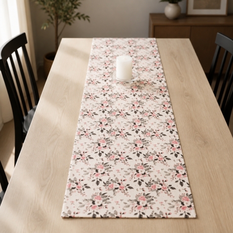 2 Utensilo + 4 Eierwärmern  Frühstückskorb Unikat - Rosen Pastell
