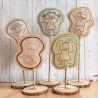 Kinder Blumenpieker 5x ITH Stickdatei plus Mehrfachbogen 