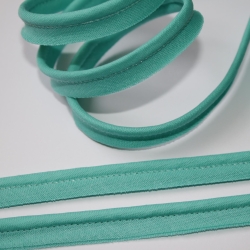 Paspelband aqua aquatürkismint 12 mm Biesenband Paspel