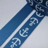Gurtband Anker blau 30 mm großes Motiv