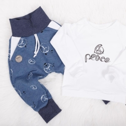 Set Pumphose und Langarmshirt Gr. 86