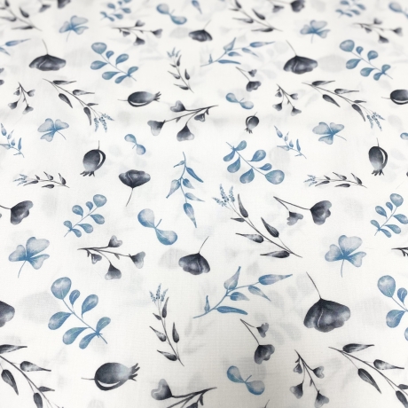 Baumwolle Druck Popeline | Blumen |Öko Tex 100 | Poplin 