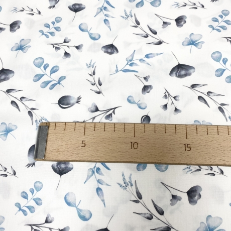 Baumwolle Druck Popeline | Blumen |Öko Tex 100 | Poplin 