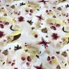 Baumwolle Druck Popeline | Blumen |Öko Tex 100 | Poplin 