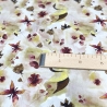 Baumwolle Druck Popeline | Blumen |Öko Tex 100 | Poplin 