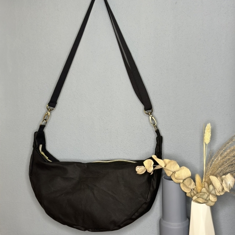 Umhängetasche LuniBag schwarz/gold