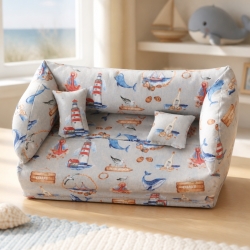 Deko-Sofa Kosmetikbox Sofa Taschentücherbox Sofa -maritime Motive