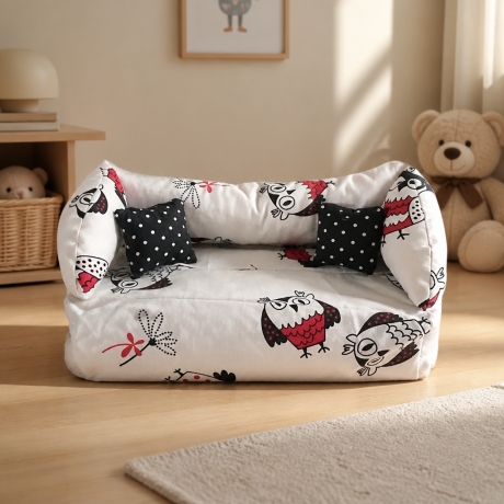Deko-Sofa KosmetikboxSofa TaschentücherboxSofa - Eulen