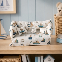 Deko-Sofa Kosmetikbox Sofa Taschentücherbox Sofa - Segelschiffe