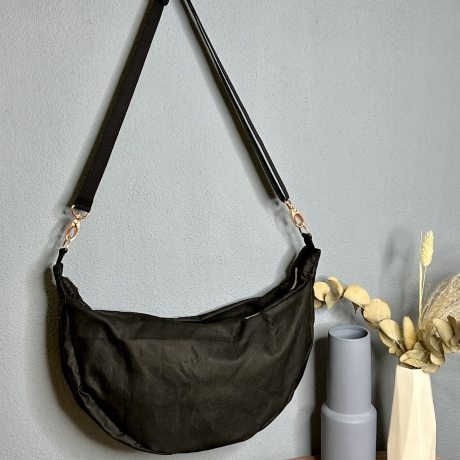 Umhängetasche LuniBag schwarz/rosé