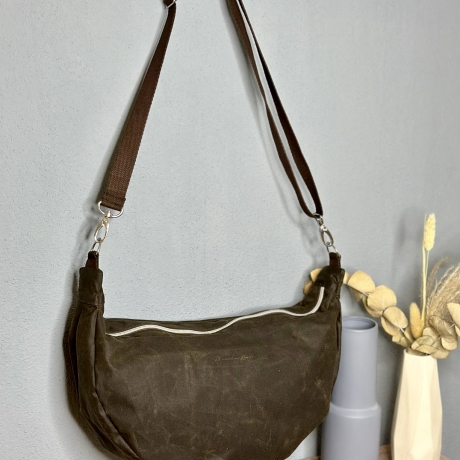 Umhängetasche LuniBag dunkelbraun