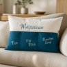 Kissen mit Taschen , DekoKissen, Geschenkidee - Wohlfühloase