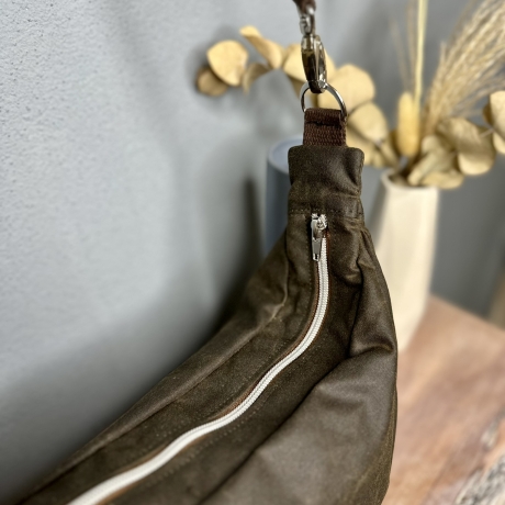 Umhängetasche LuniBag dunkelbraun