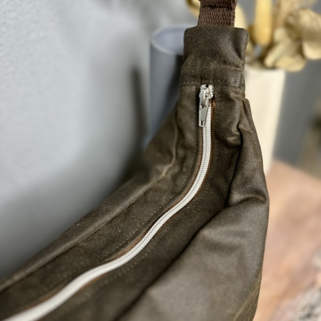 Umhängetasche LuniBag dunkelbraun