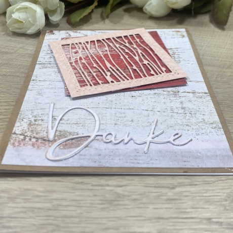 Karte - Danke - Danksagung 