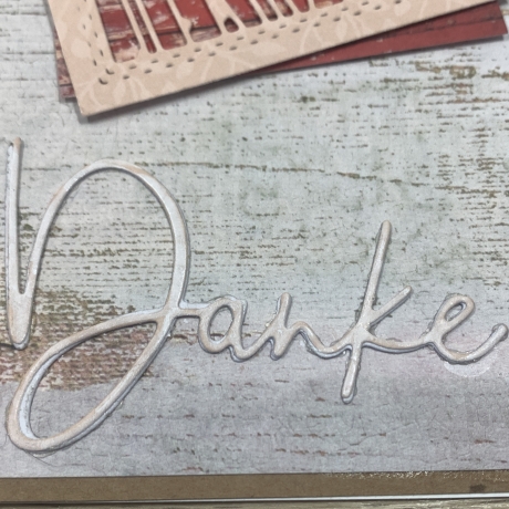 Karte - Danke - Danksagung 