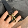 Umhängetasche LuniBag schwarz/gold