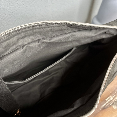 Umhängetasche LuniBag schwarz/rosé